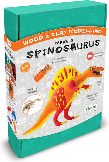 Fiesta Crafts Plasticine - Make A Spinosaurus Play Set for Ages 5-8
