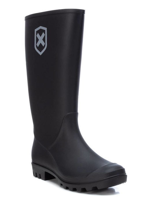 Xti Damen Gummistiefel Schwarz