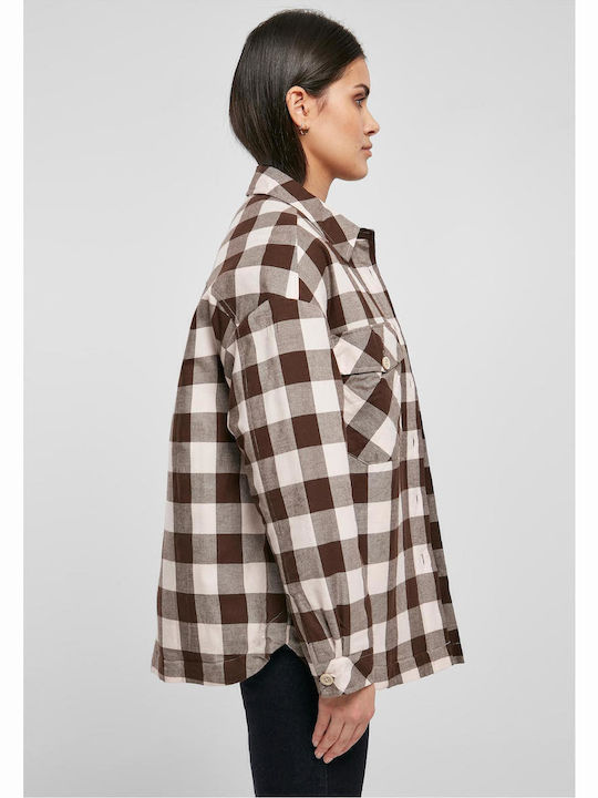 Femeie Carou Roz Overshirt Oversized