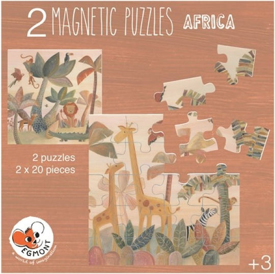 Παιδικό Puzzle Αφρική για 3+ Ετών 20pcs Egmont