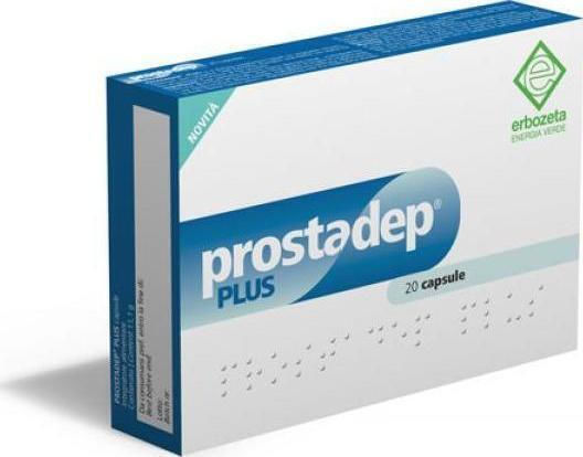 Erbozeta Prostadep Plus Supliment pentru Sănătatea Prostatei 20 Capsule