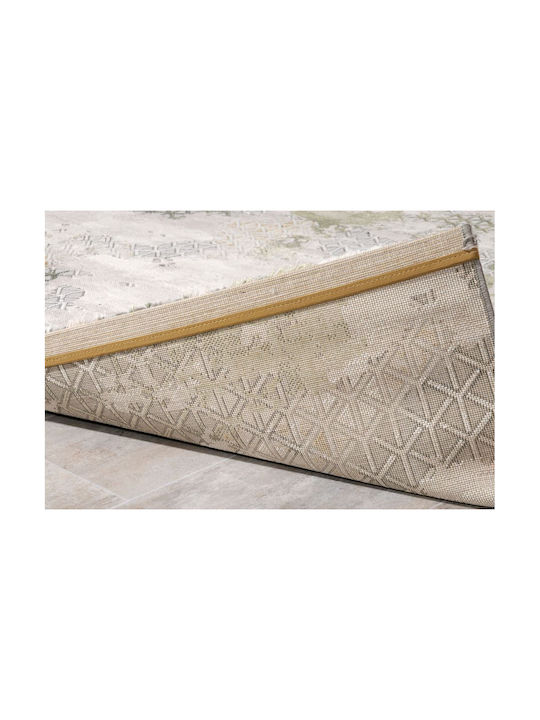 Tzikas Carpets Elements 39798-040 Χαλί Ορθογώνιο Beige / Green 133x190cm