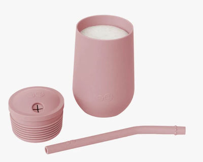 Ezpz Happy Cup Toddler Plastic Cup for 24m+ Pink