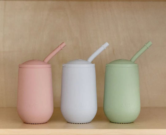 Ezpz Παιδικό Ποτηράκι "Happy Cup" από Πλαστικό Ροζ για 24m+