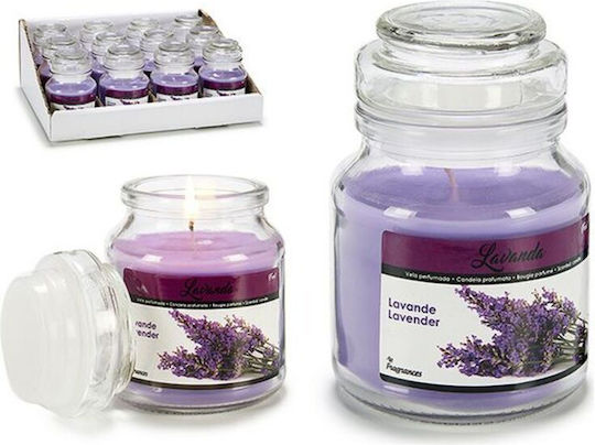 BigBuy Aromatische Kerze in Lavendelgefäß