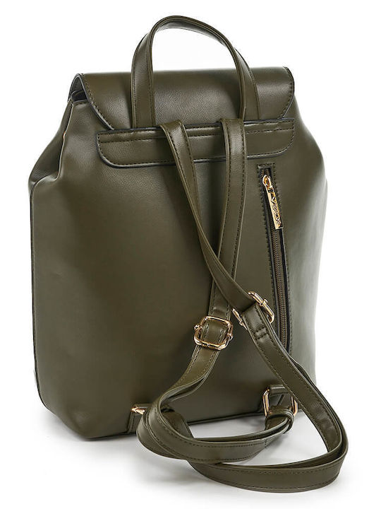 Verde Women's Bag Backpack Khaki