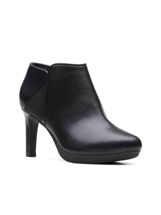 Clarks Ambyr Gem Ankle Boots Black