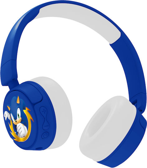 OTL Sega Sonic The Hedgehog Kids Безжични / Жични On Ear Слушалки с 24 часа Работа Сини