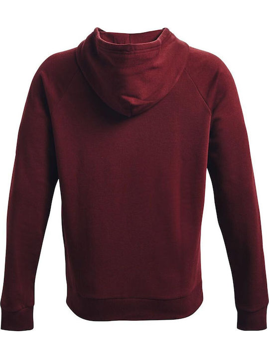 Rival Sweatshirt with Hood Burgundy