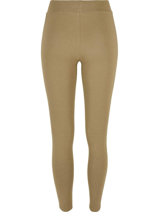Women's Long Legging High Waisted Khaki