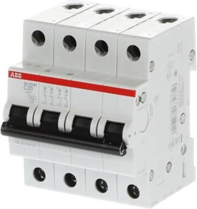 Abb Automatic Circuit Breaker 16A Four-pole AC 70373