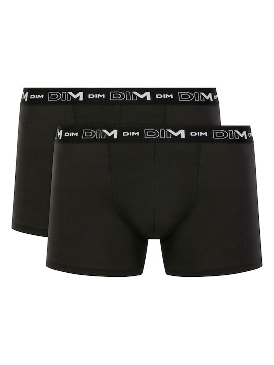 D6596 Men's Boxers Black 2Pack