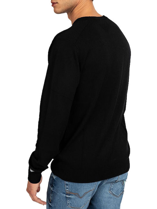 Guess Men's Long Sleeve Blouse Black