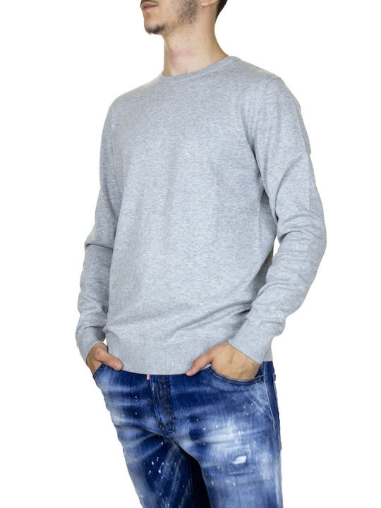 Tom Tailor Herren Langarm-Pullover Gray