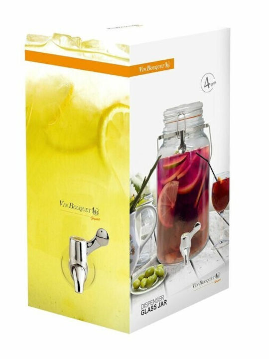 Vin Bouquet Διανεμητής Κρύων Ροφημάτων 4lt Π14 x Β14 x Υ32 εκ.