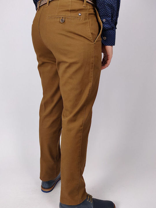 Lcdn Men's Trousers Chino Brown