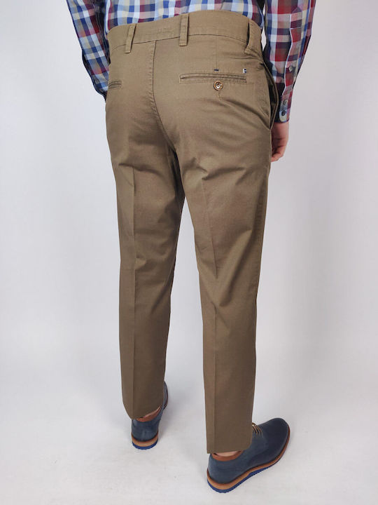 Lcdn Men's Trousers Chino Brown