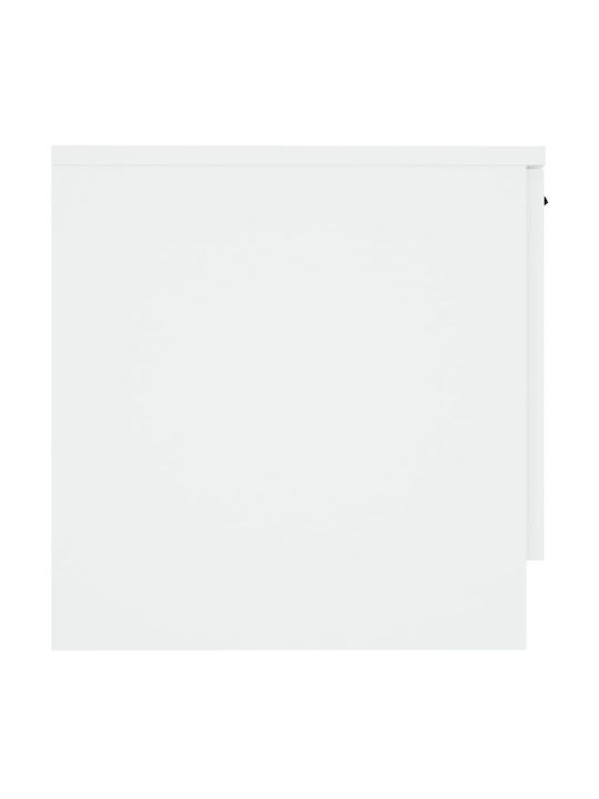 Noptiere Albe 2buc 40x39x40cm