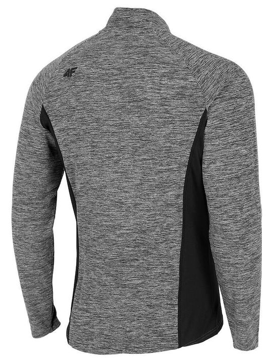 4F Herren Thermo Langarmshirt Gray