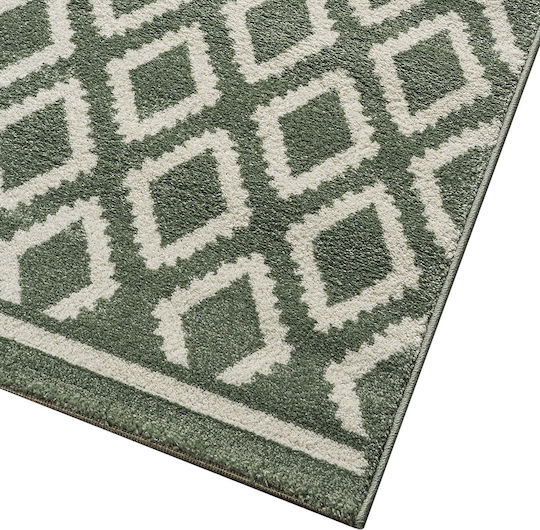 Beauty Home 9573 Килим Правоъгълена Mint / White