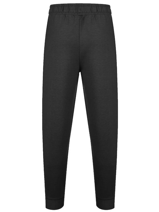 Chiasso Football Sweatpants with Elastic Black