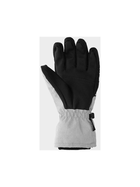 4F Women's Ski & Snowboard Gloves Gray