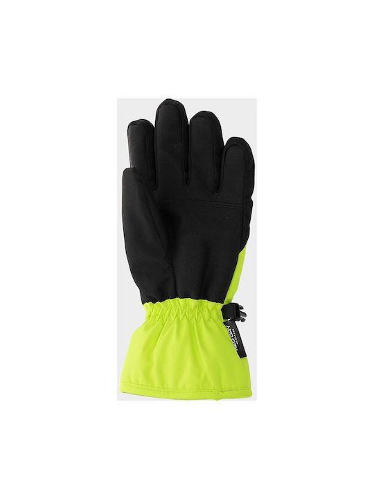 4F Kids Ski & Snowboard Gloves Yellow