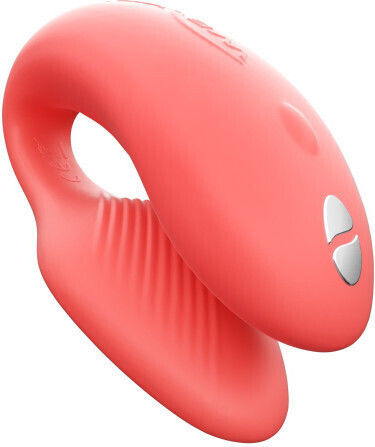 We-Vibe Chorus Two Become One Vibrator for Couples with Remote Control 7.8cm Orange