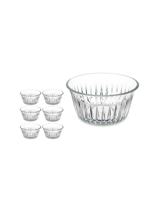 Pasabahce Frezya Glass Ice Cream Bowl Διάφανο 6pcs