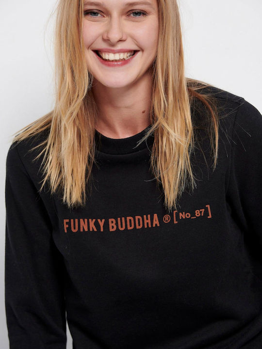 Long Women's Sweatshirt Black