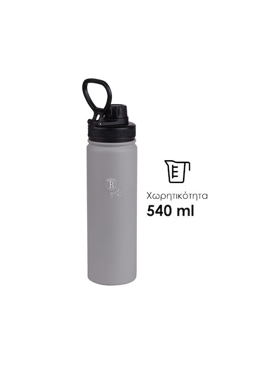 Berlinger Haus Aspen Collection Sticla de apa Oțel inoxidabil 540ml Argintiu