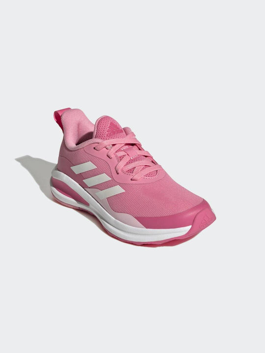 Adidas Αthletische Kinderschuhe Laufen FortaRun K Bliss Pink / Cloud White / Pulse Magenta