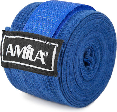 Amila 32040 Martial Arts Hand Wraps 3m Blau