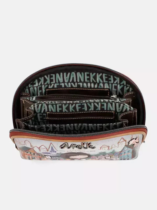 Toiletry Bag in Multicolour color 19cm