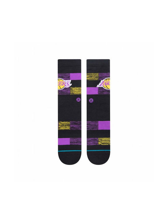 Stance Nba Lakers Cryptic Basketball Socks Black 1 Pair