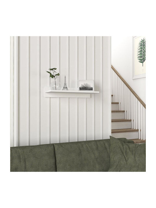 Shelf Wall White 60x24x12cm