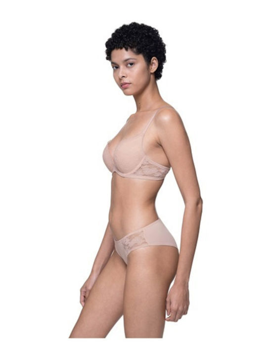 Rue Cheekey Hipster Damen Slip 2Pack mit Spitze Black/Pink