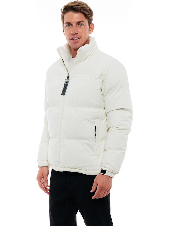 Winter Jacke Puffer Off White
