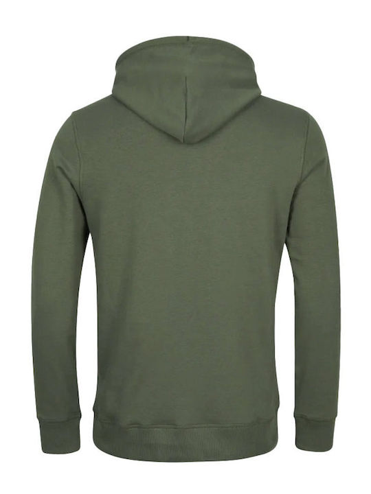 O'neill Herren Sweatshirt mit Kapuze und Taschen Khaki