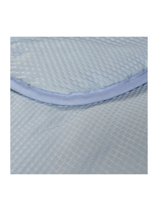 Das Home Duvet Single with Microfiber Filling 160x230cm 9569 Light Blue 550 GSMGsm
