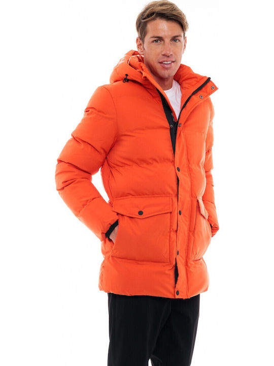 Якето Puffer Оранжево