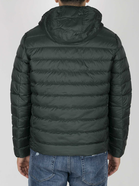 Geox Dereck Herren Winter Jacke Puffer Grün