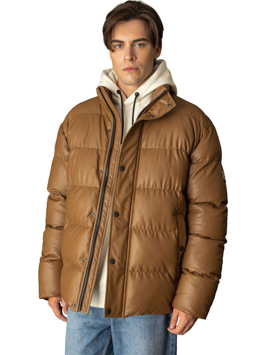Χειμωνιάτικο Μπουφάν Puffer CAMEL