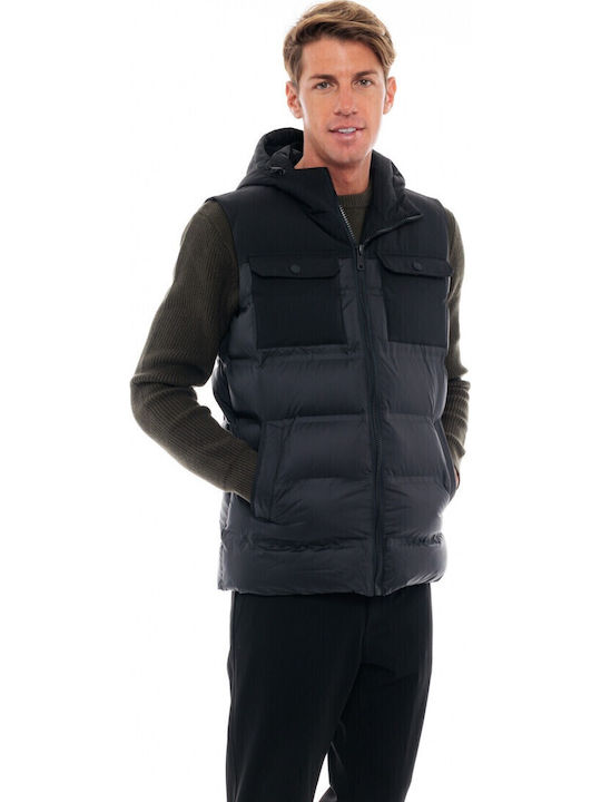 Αμάνικο Μπουφάν Puffer Black