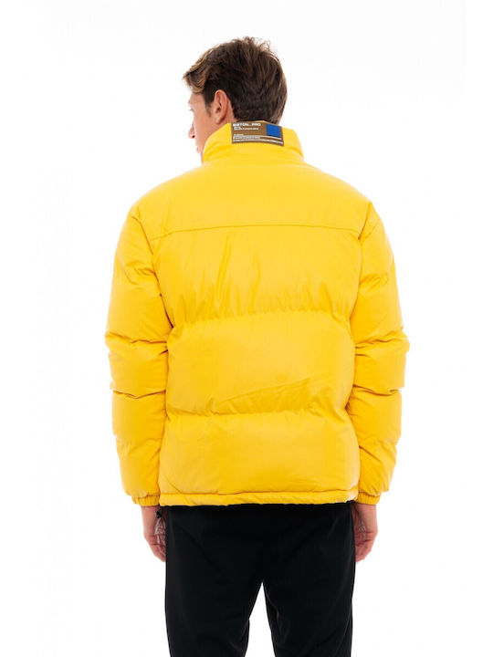 Biston Men's Winter Puffer Jacket Yellow