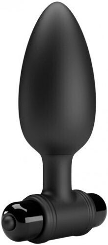 Pretty Love Vibra 2 Πρωκτική Σφήνα με Δόνηση Μαύρη 12cm