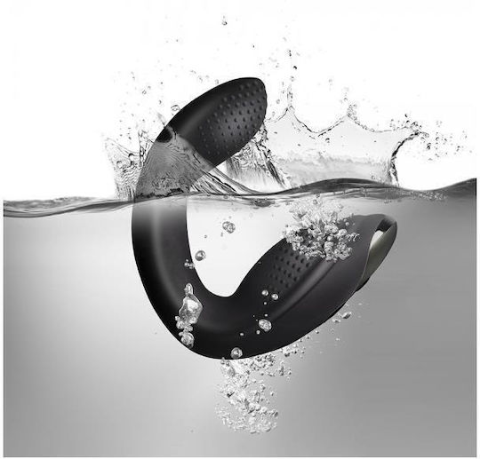 Rocks Off Rude Boy Xtreme Massager For Prostate Πρωκτική Σφήνα με Δυνατότητα Ασύρματης Λειτουργίας και Δόνηση Black