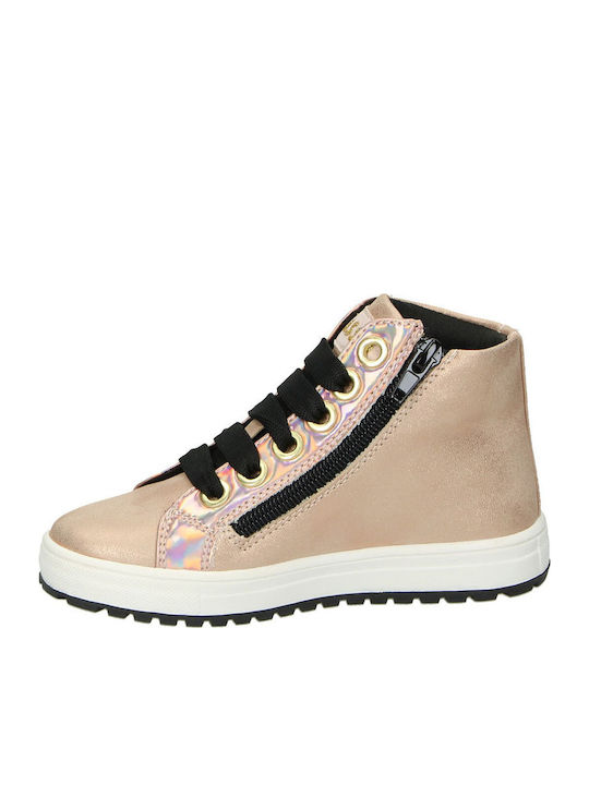 Παιδικά Sneakers High Χρυσά