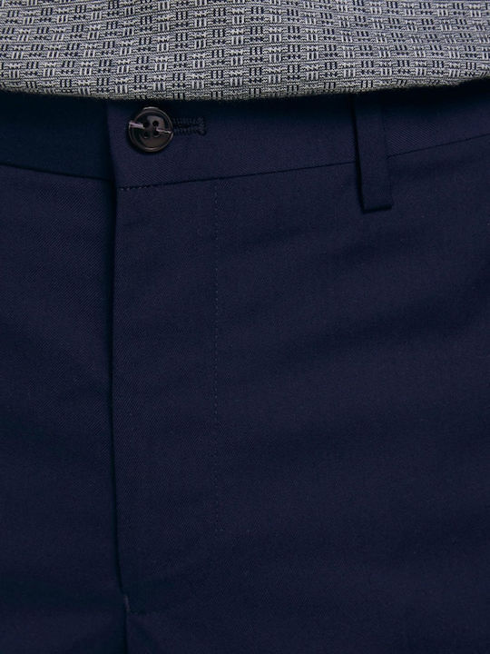 Men's Winter Suit Slim Fit Navy Blue