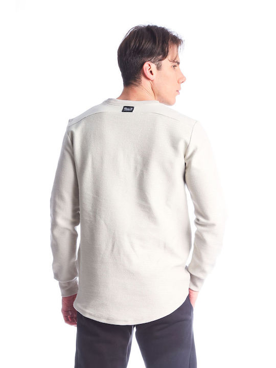 Paco & Co Herren Sweatshirt Beige